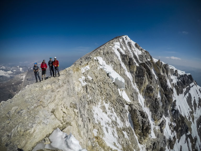 Mountaineering course in the Canadian Rockies