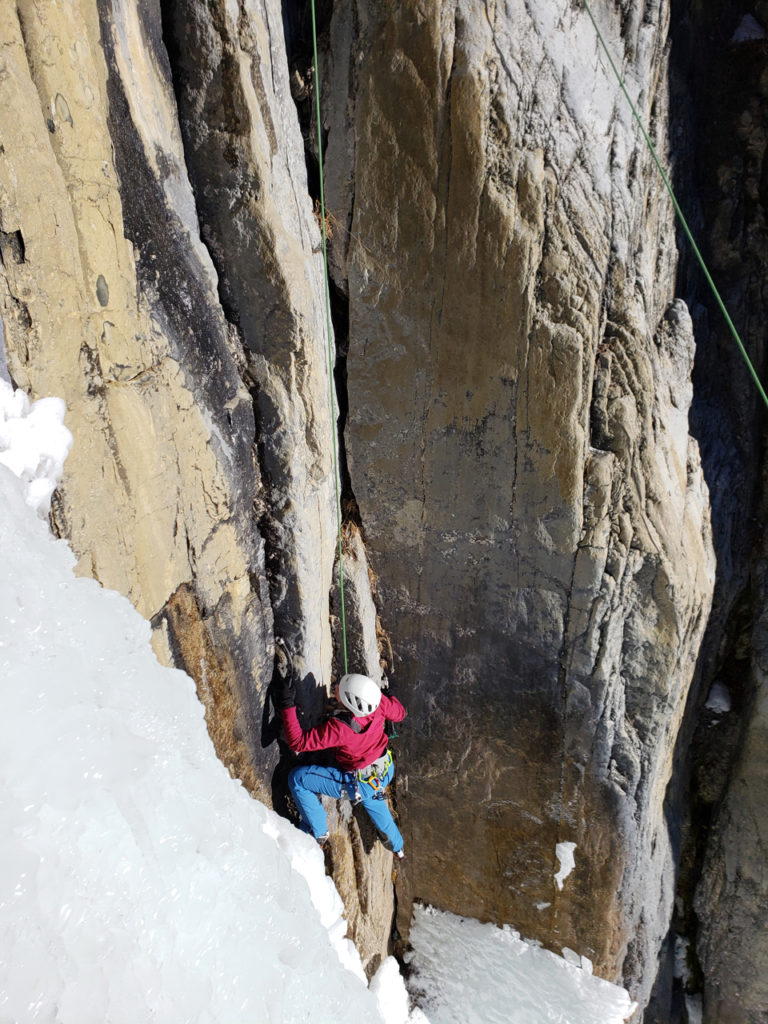 Mixed climbing and drytooling course