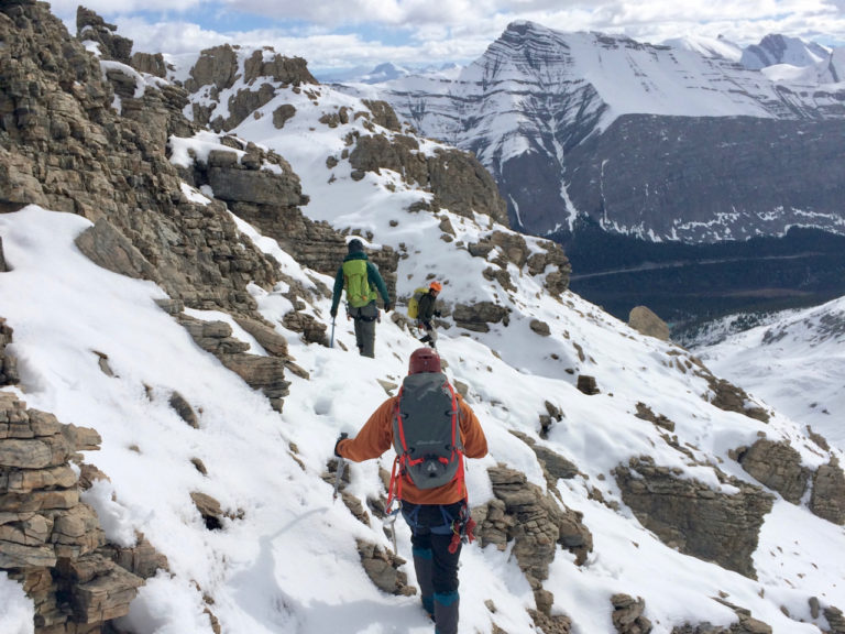 Mountaineering at the Columbia Icefields