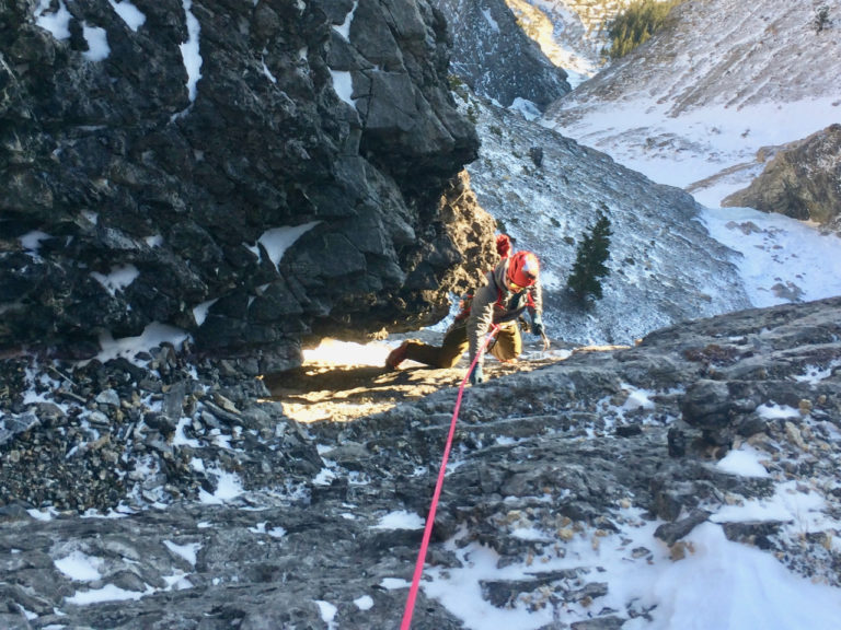 Mixed climbing on Coire Dubh