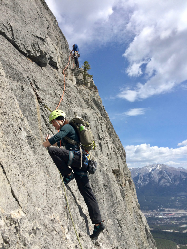 Geriatric rock climb on EEOR