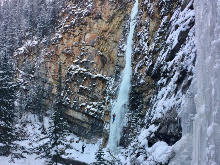 Intermediate Ice Climbing Course in Canmore, AB