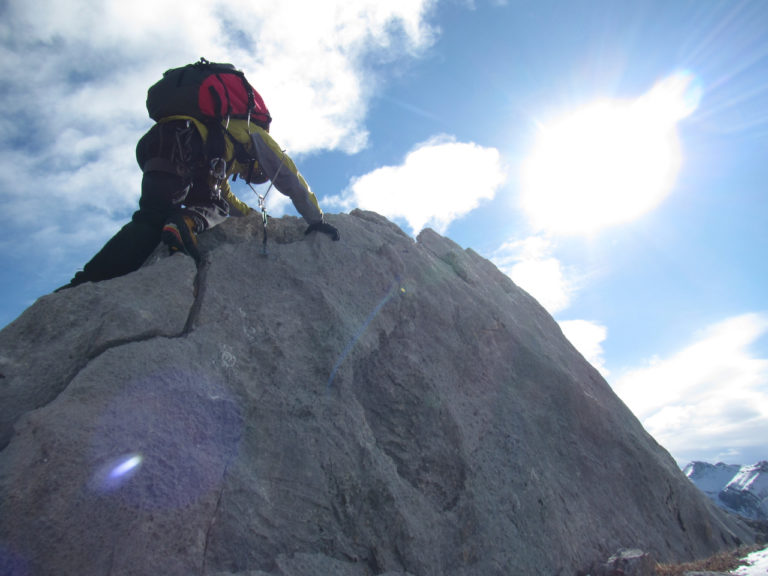 Alpine rock on Mt. Lady Macdonald