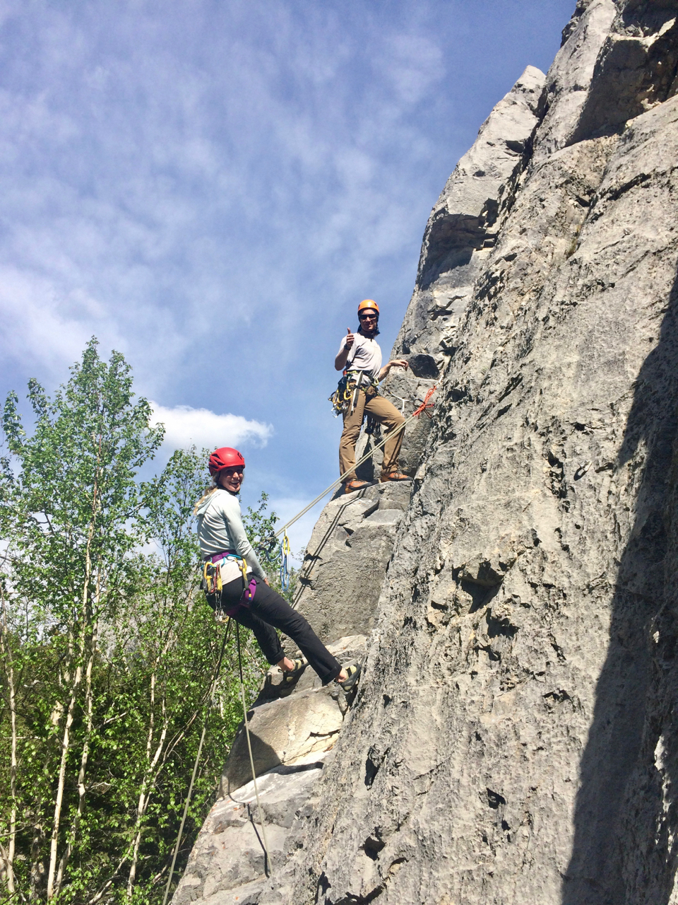 Trad Climbing Course Canadian Rockies Alpine Guides