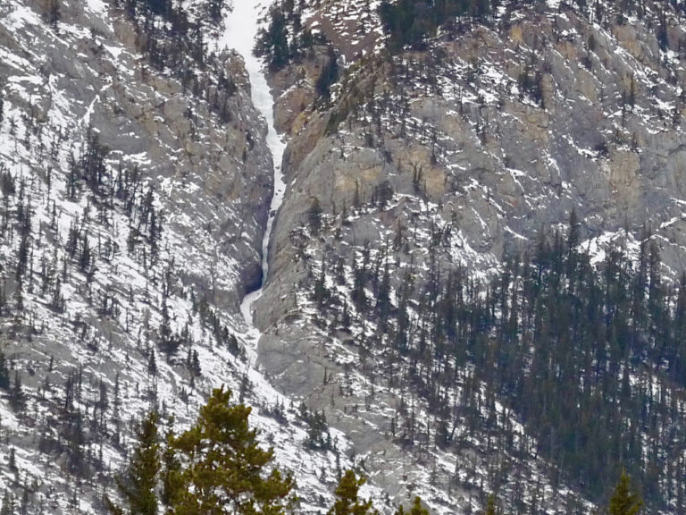 Rogans Gully ice route